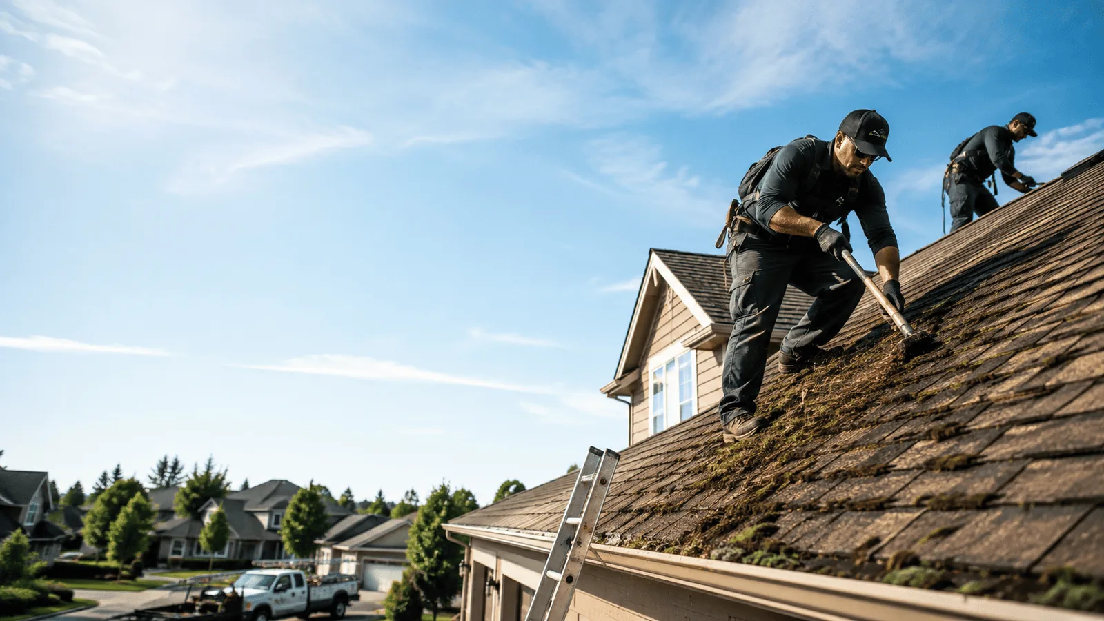 Roof Moss Removal in Brownfield, TX near me